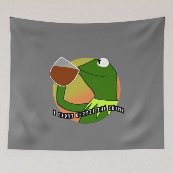 Item preview, Kermit The Crime designed and sold by WoodsWorkshop.