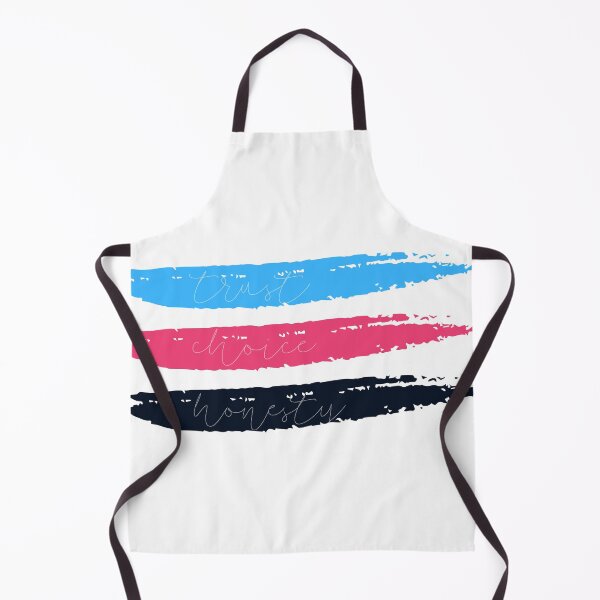 Item preview, Trust, Choice & Honesty | New Polyamory Flag in Brush Strokes designed and sold by throuplescorner.