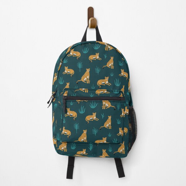 Item preview, Cheetahs yellow on dark green designed and sold by mirllustration.