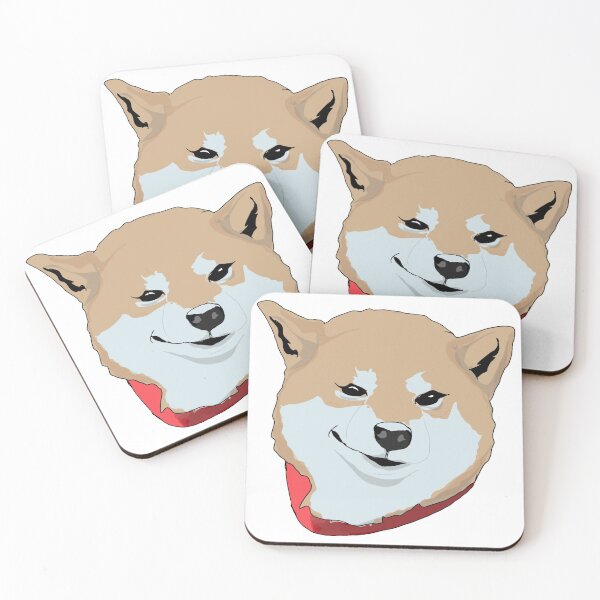 Item preview, The Fluffy Dog Club (Shiba Dog Design Decor) designed and sold by MindCereal.