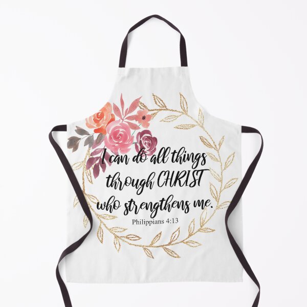 Item preview, Philippians 4:13 I can do all things through CHRIST who strengthens me. designed and sold by BlossomWrites.