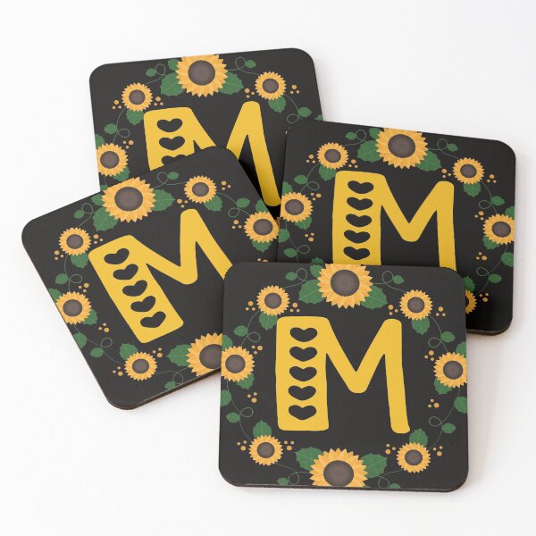 Item preview, monogram letter M designed and sold by virilamissa.