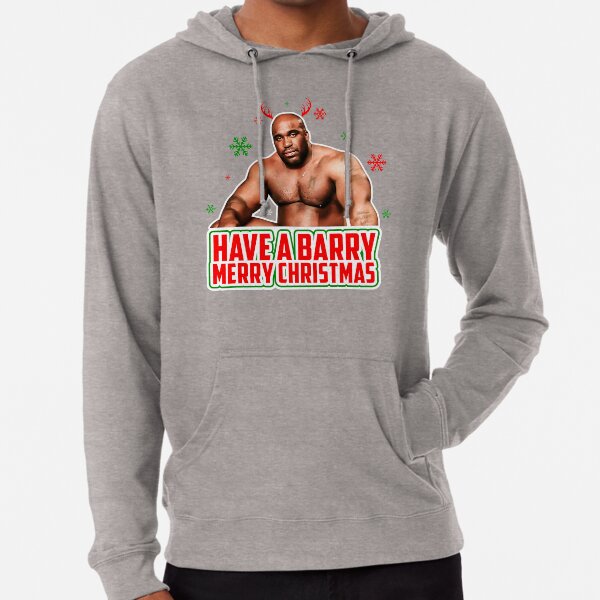 Have A Barry Merry Christmas Barry Wood Meme Well Endowed Man Black Guy Dick Meme Design Lightweight Hoodie