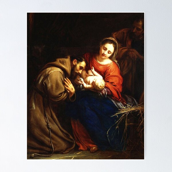 Item preview, Saint Francis with the Holy Family designed and sold by Beltschazar.