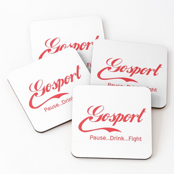 Item preview, Gosport - Pause..Drink..Fight RED designed and sold by CopeStarr.