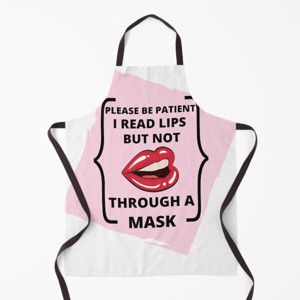 Item preview, Deaf I Read Lips But Not Through A Mask designed and sold by Beluved.