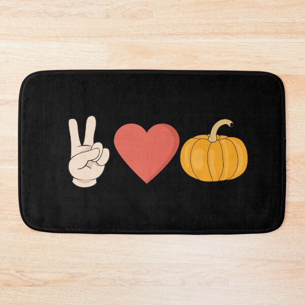 Item preview, Peace Love Pumpkin Autumn Fall Design designed and sold by up4tee.
