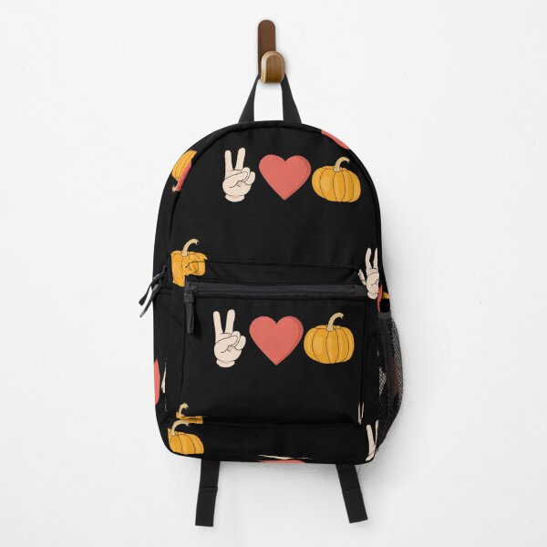 Item preview, Peace Love Pumpkin Autumn Fall Design designed and sold by up4tee.
