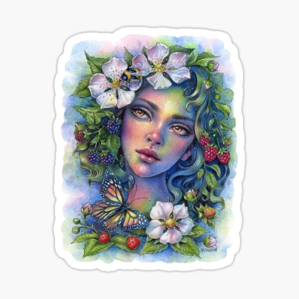 Wildberry Bloom Sticker