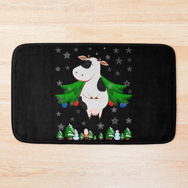 Item preview, Cow & Christmas Tree Funny Retro Ugly Christmas Sweater Gift designed and sold by r-silver.