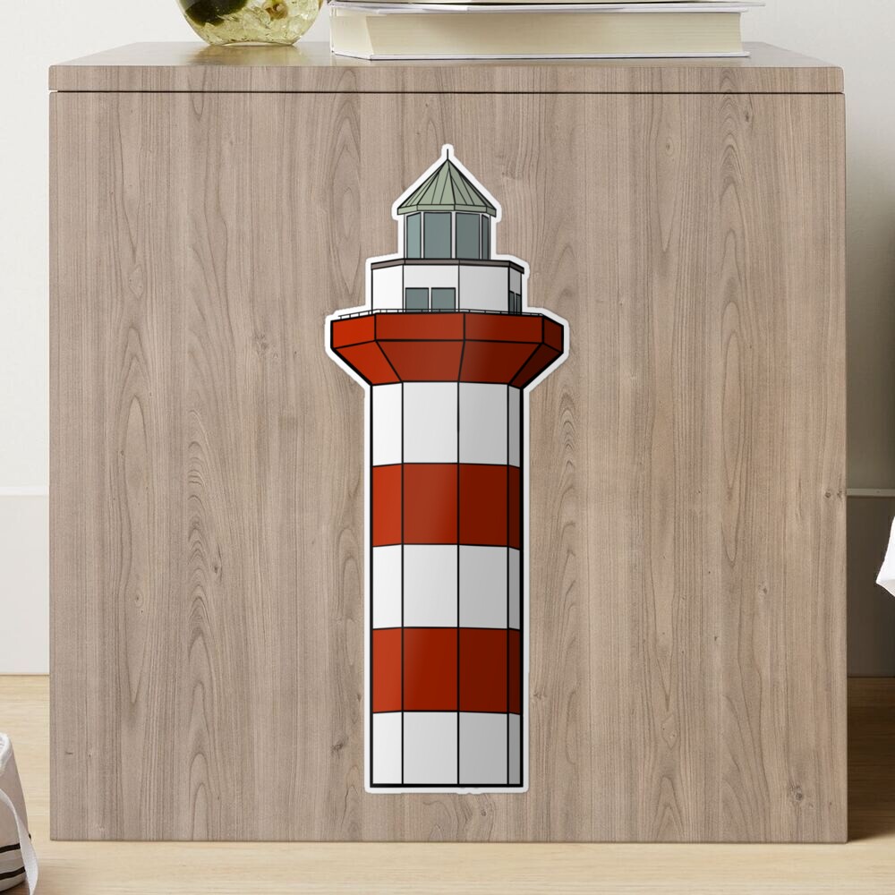 CafePress Hilton Head Island SC Lighthouse Design Sticker Oval Car Bumper Sticker