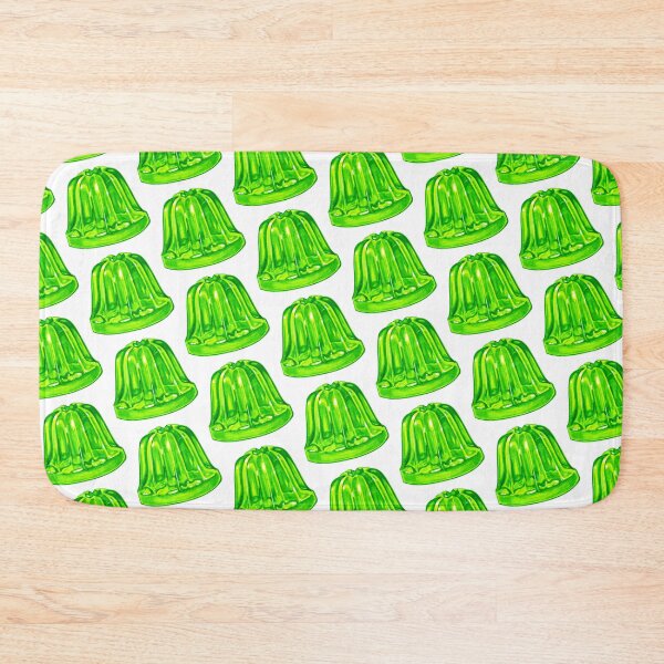 Item preview, Green Jello Mold Pattern - White designed and sold by Kelly  Gilleran.