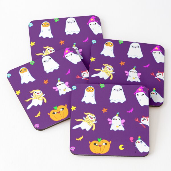 Item preview, Halloween Party sticker set!! ( cute ghost doodles for halloween !) designed and sold by pangit-lala.