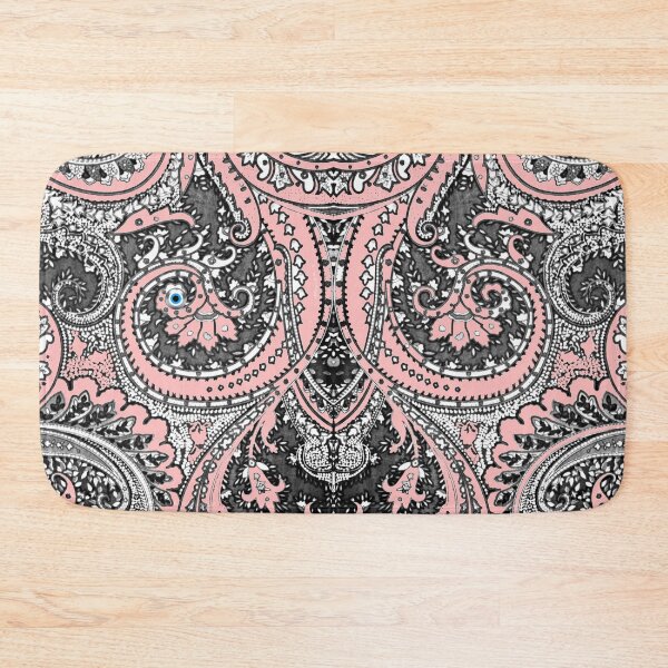 Item preview, Mati Evil Eye Silver Pink Paisley Kiki Collection designed and sold by Yiorgos Designs.