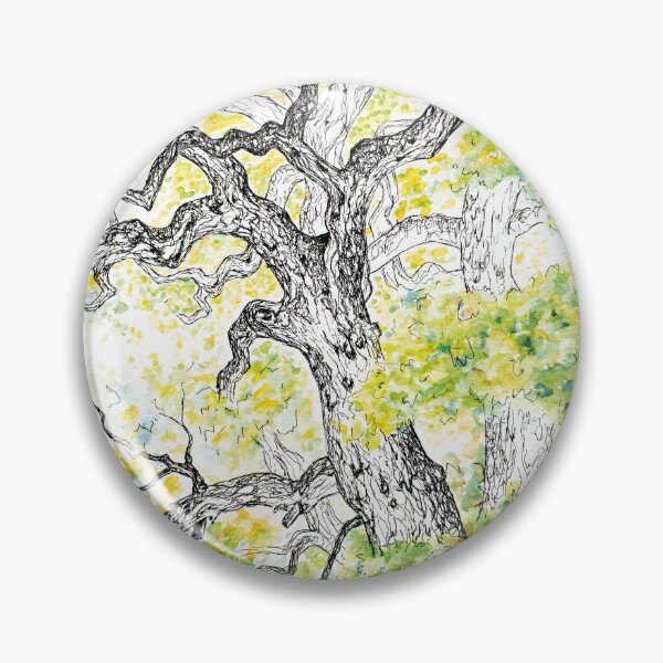 Item preview, Watercolour and pen drawing of a beautiful tree  designed and sold by Ateliersaskia.