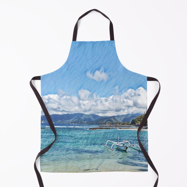 Item preview, Fisherman Boat at Bali Beach designed and sold by javajossi.