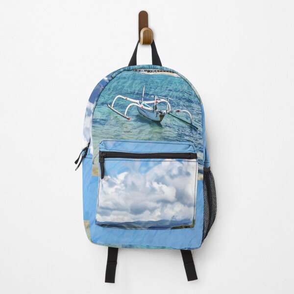 Item preview, Fisherman Boat at Bali Beach designed and sold by javajossi.
