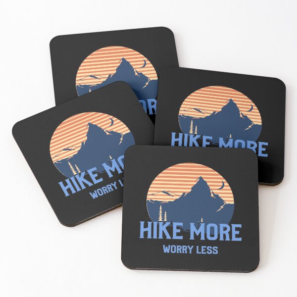 Item preview, Hike More Worry Less designed and sold by FitFabFunny.