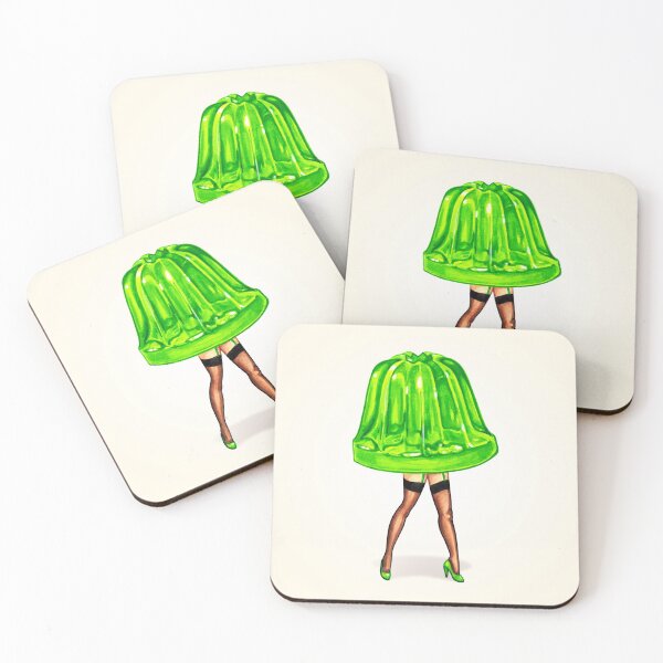 Item preview, Green Jello Pin-Up designed and sold by Kelly  Gilleran.