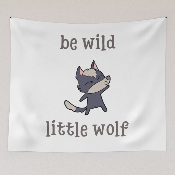 Item preview, Fairy godmother blessings: Be wild little wolf designed and sold by wineandwords.
