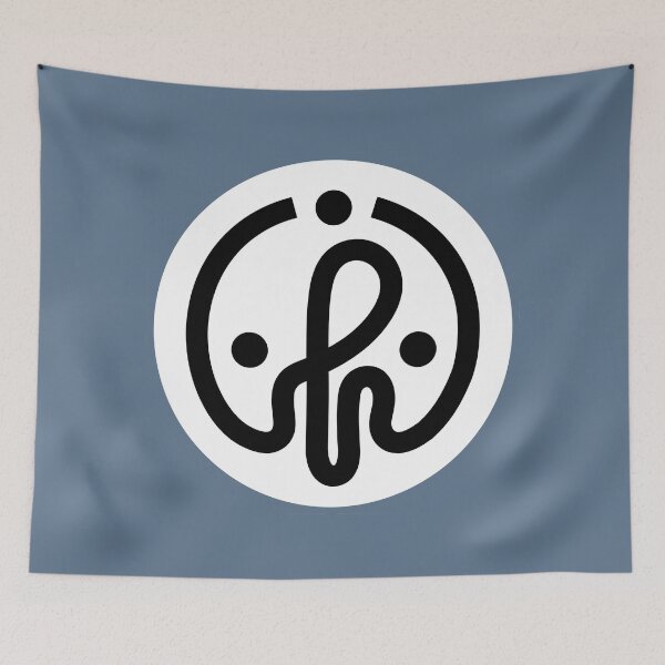 Item preview, bina logo with white circular border designed and sold by b1na.