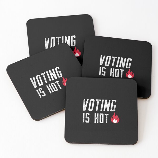 Item preview,  Voting Is Hot  designed and sold by SKilner.