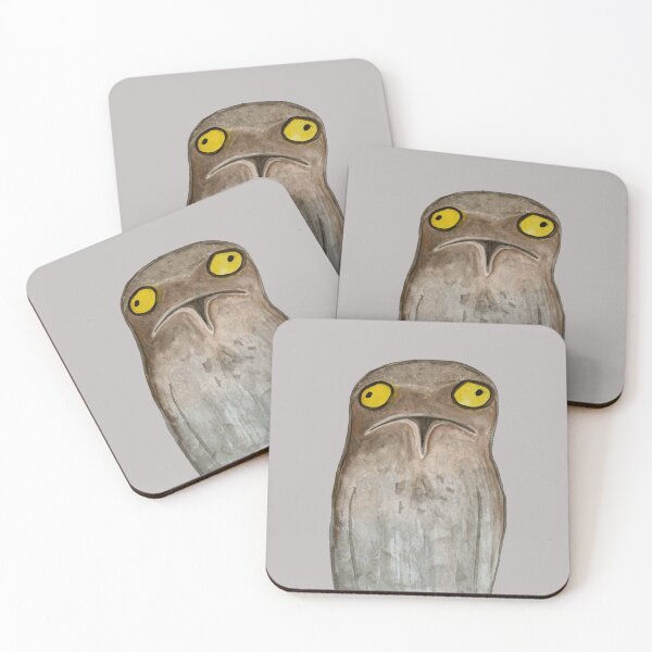 Aperçu de l'œuvre ト ビ ー ザ タ チ ヨ タ カ Toby le Potoo créée et vendue par MissLisako.