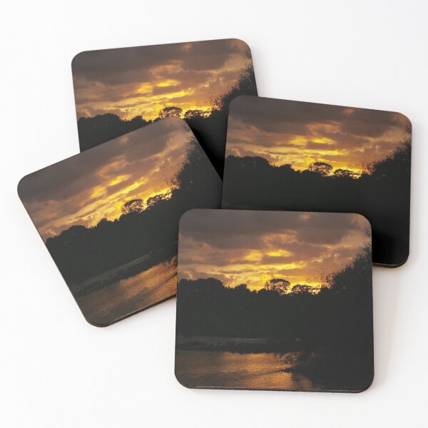 Item preview, Sunset over the River Vyrnwy designed and sold by Yampimon.