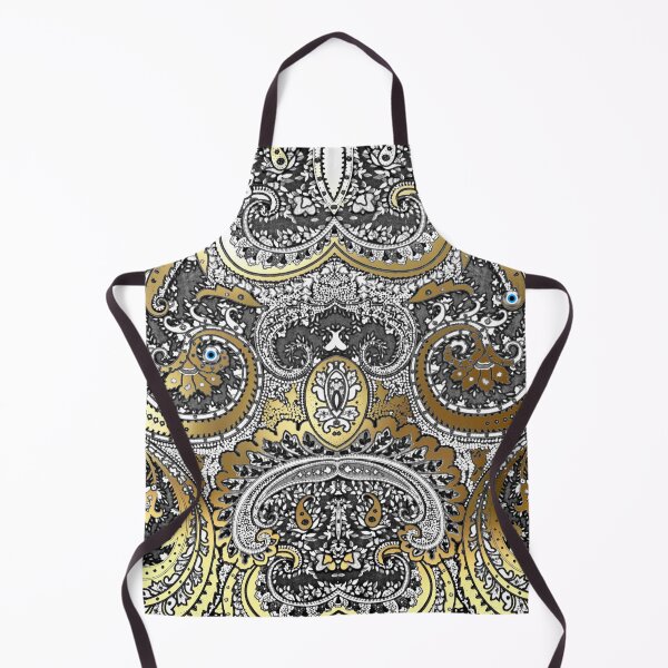 Item preview, Mati Evil Eye Black Gold Paisley Kiki Collection designed and sold by Yiorgos Designs.