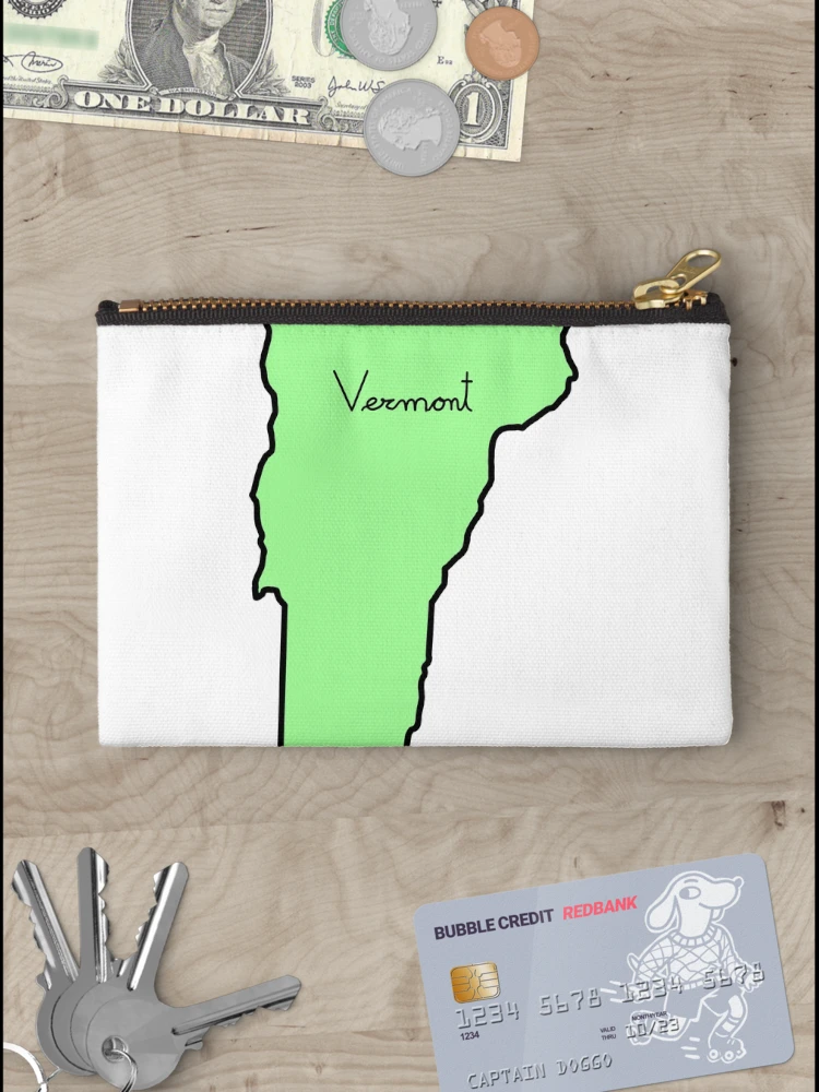 Thumbnail 3 of 4, Zipper Pouch, Vermont designed and sold by RMSdesigns.