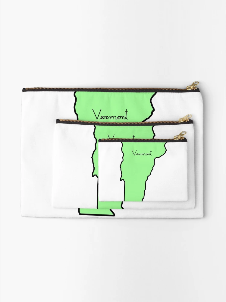 Thumbnail 2 of 4, Zipper Pouch, Vermont designed and sold by RMSdesigns.