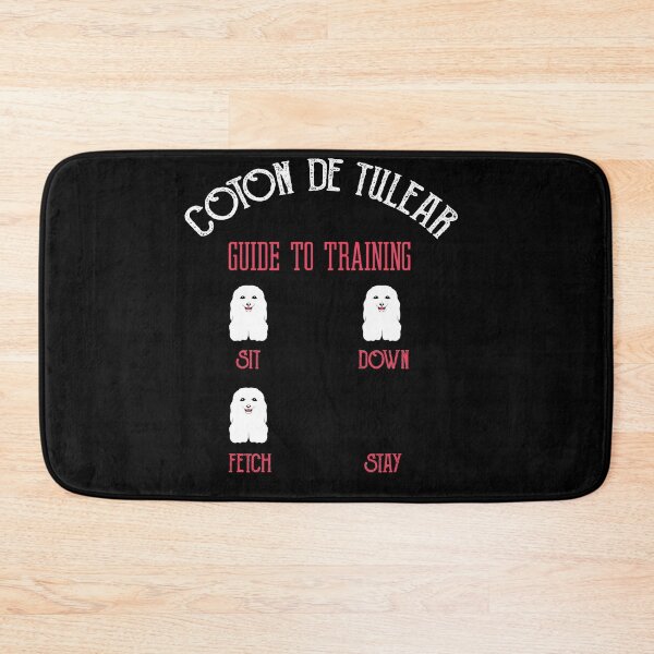 Item preview, Coton de Tulear Guide To Training Dog Sit Down Fetch Breed designed and sold by shirti.