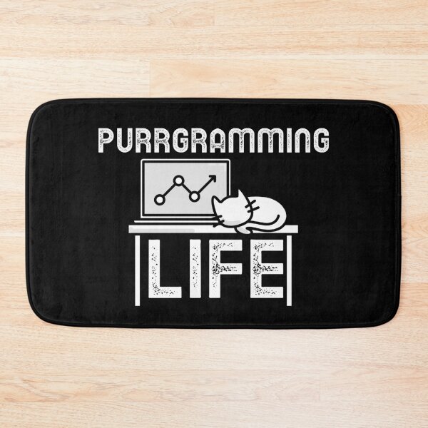 Item preview, Purrgramming Life Web Developer Cat designed and sold by Obiscidan.