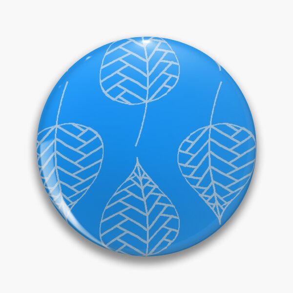 Item preview, Blue and Grey Leaf pattern designed and sold by Chelseanelson.
