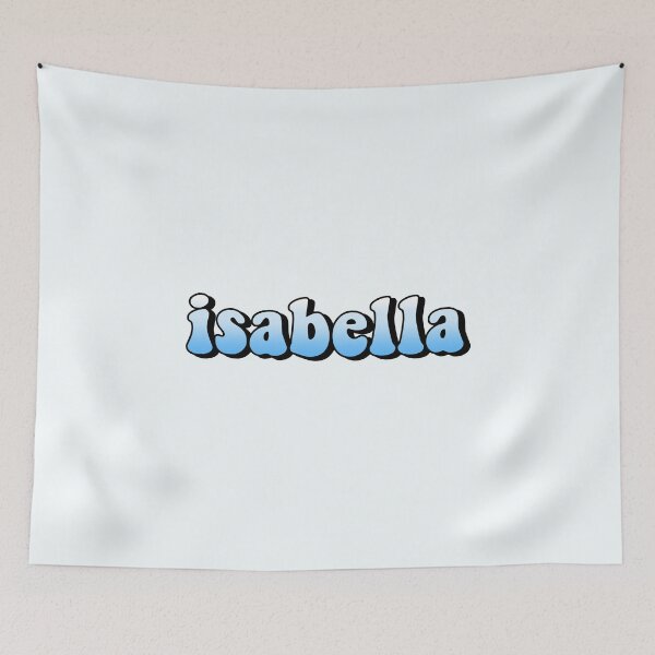 Item preview, aesthetic pastel blue gradient isabella name designed and sold by STAR10008.