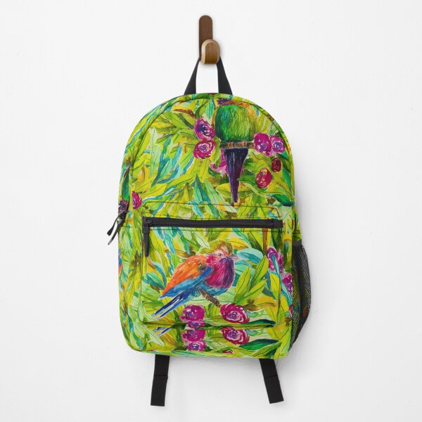 Item preview, Birds garden watercolor pattern designed and sold by Karla Perez.