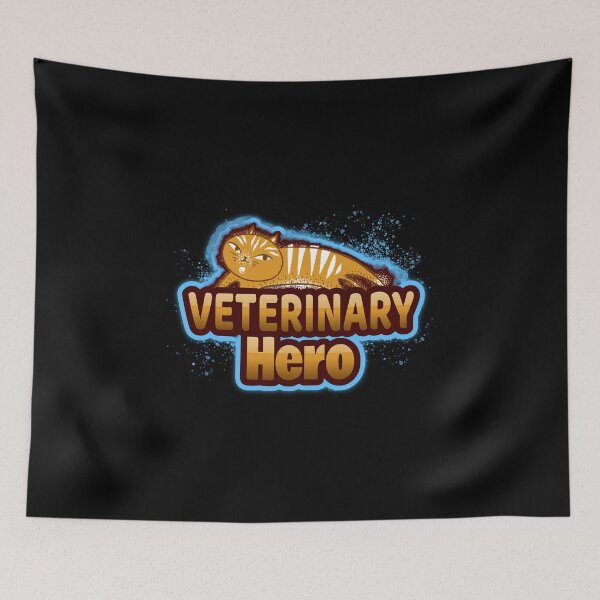 Item preview, Veterinary Hero Emotional Animals Love Gift designed and sold by Scratches Tees.