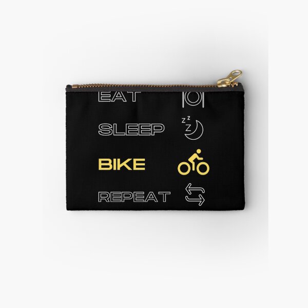 Item preview, Biking, MTB | Eat. Sleep. Bike. Repeat. (yellow) designed and sold by Cisco29.