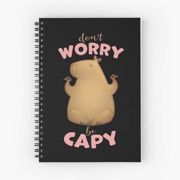 Item preview, Don't Worry Be Happy Capybara designed and sold by supermara.