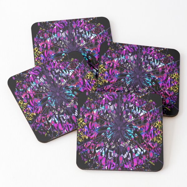 Item preview, Fun Abstract Pattern Optical Illusion Purple Colors designed and sold by Mary Riley.