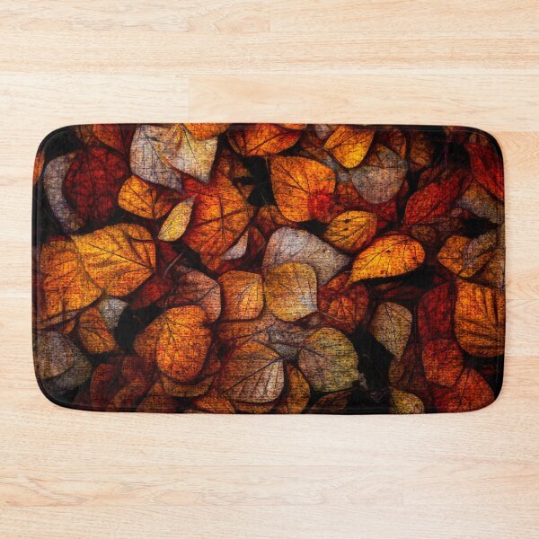 Item preview, Rustic colorful fallen leaves designed and sold by SulkaCreative.