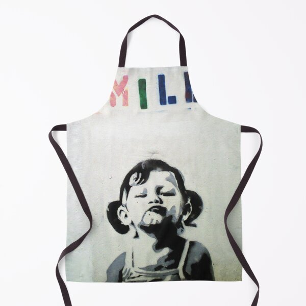 Item preview, Banksy Smile Little Girl with Duck Face designed and sold by WE-ARE-BANKSY.