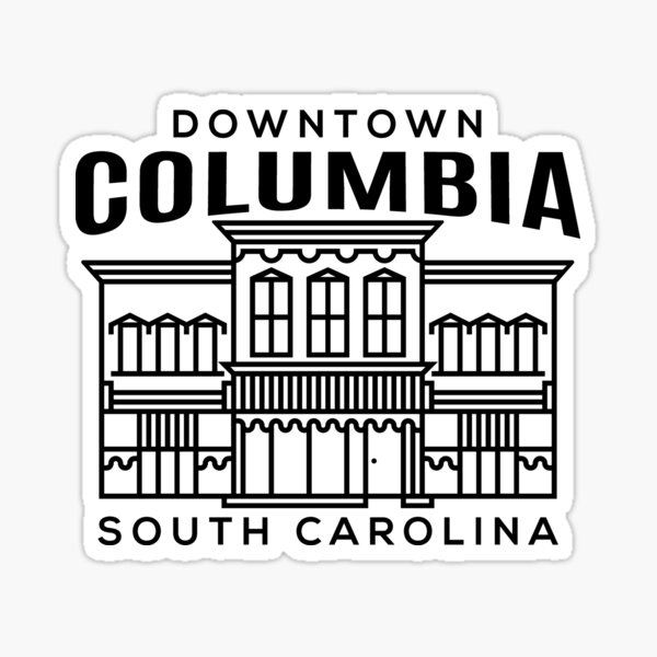 Item preview, Downtown Columbia SC designed and sold by HalpinDesign.