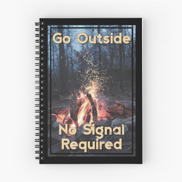 Item preview, Go Outside No Signal Required designed and sold by Rooks-Artworks.