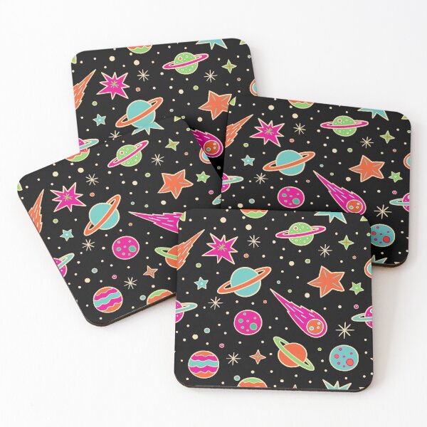 Item preview, 1980s Retro Outer Space Planets Stars Galaxy designed and sold by IamTrending.