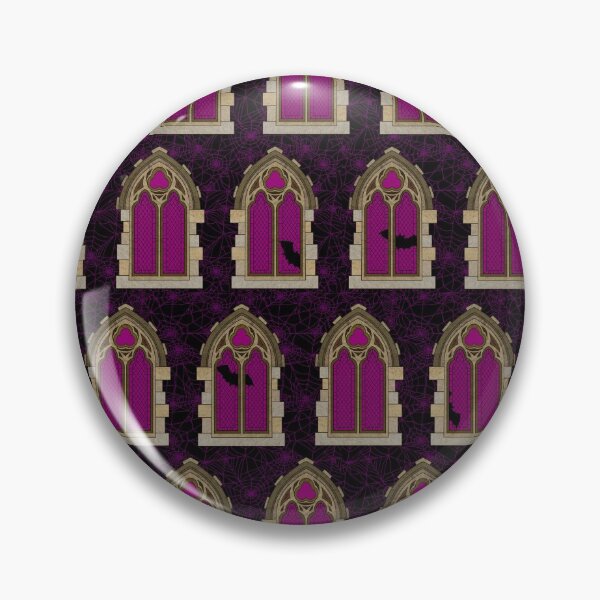 Item preview, Gothic Halloween Windows // Purple Light designed and sold by The Wellington Boot.