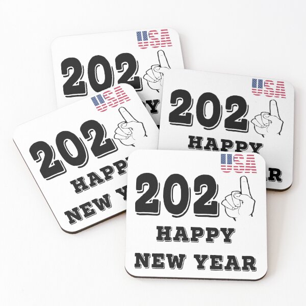 Item preview, USA Happy New Year 2021 designed and sold by Sulaiteen.
