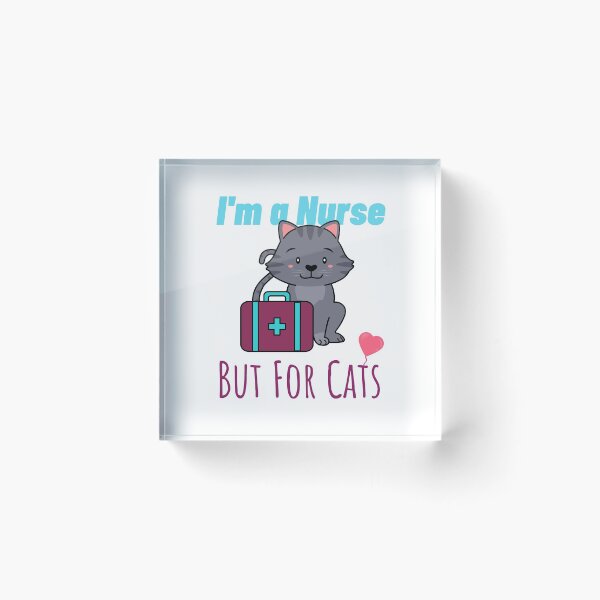Item preview, I'm a Nurse But For Cats designed and sold by Scratches Tees.