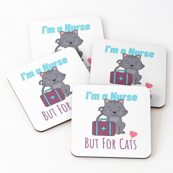 Item preview, I'm a Nurse But For Cats designed and sold by Scratches Tees.