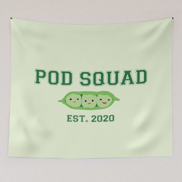 Item preview, pod squad designed and sold by Abby Busis.